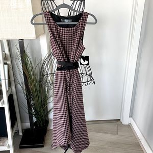 NWT Eva Franco Anthropologie Houndstooth Dress